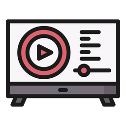 Online Video  Icon