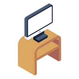 Computer Desk  Icon