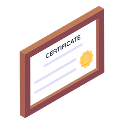 Certificate  Icon