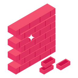 Brick Wall  Icon