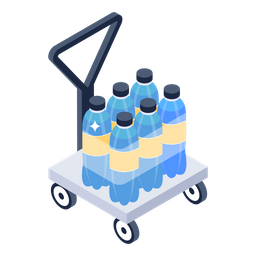 Bottles Pallet  Icon