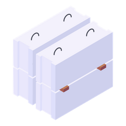 Concrete Blocks  Icon