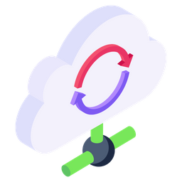 Cloud-Synchronisierung  Symbol