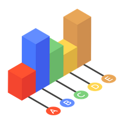 Gráfico de barras  Ícone