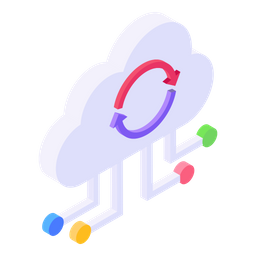 Cloud Backup  Icon