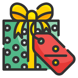 Geschenkrabatt  Symbol