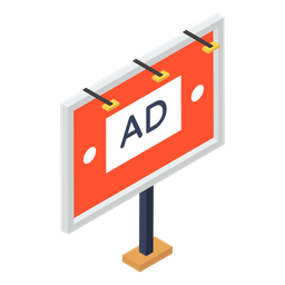 Advertisement Board  Icon