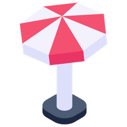 Beach Umbrella  Icon