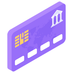 Bankkarte  Symbol