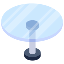 Glass Table  Icon