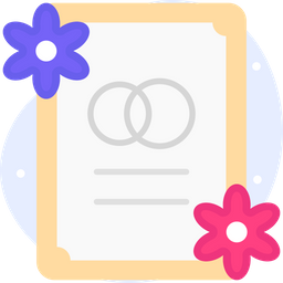 Marriage Invitation  Icon