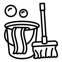 Reinigungswerkzeuge  Symbol