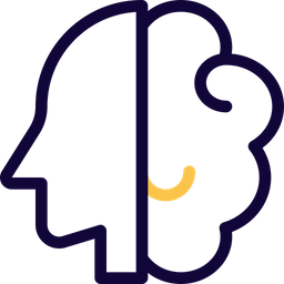 Brain And Head  Icon