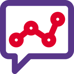 Analytics Chat  Icon