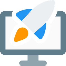 Online Startup  Icon