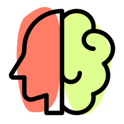 Brain And Head  Icon