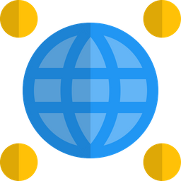 Global Location  Icon