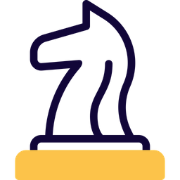 Schach Pferd  Symbol