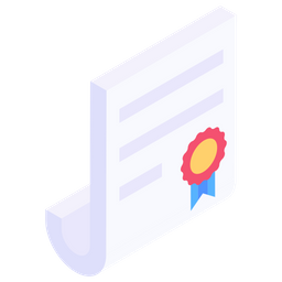 Certificate  Icon