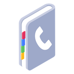 Contact Book  Icon