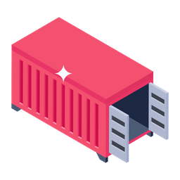 Container Loading  Icon