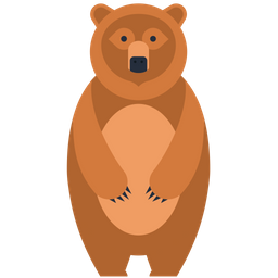 Brown Bear  Icon