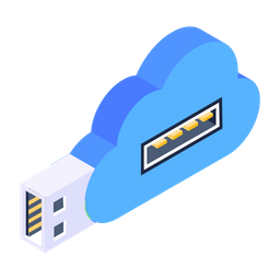 Cloud Port  Icon