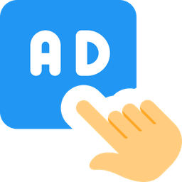 Ads Click  Icon