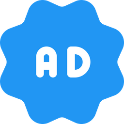 Ads Label  Icon