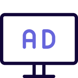 Ads Computer  Icon