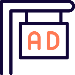 Ads Display Two  Icon