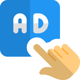 Ads Click  Icon