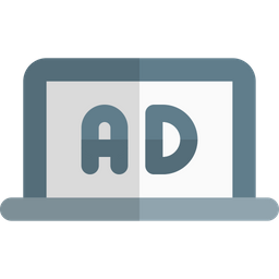 Ads Laptop  Icon