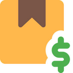 Box Dollar  Icon