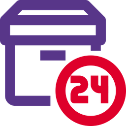 24 Hours Delivery  Icon