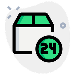 24 Hours Delivery  Icon