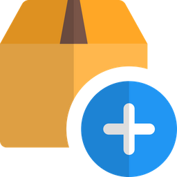 Paket hinzufügen  Symbol