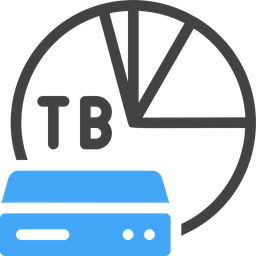 Capacity terabyte  Icon