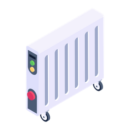 Electric Radiator  Icon