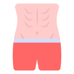 Abdominales  Icono