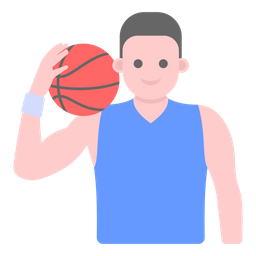 Jogador de basquete  Ícone