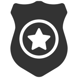 Distintivo de polícia  Ícone