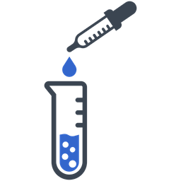 Teste de laboratório  Ícone