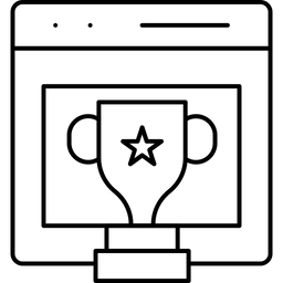 Preisgekrönte Website  Symbol