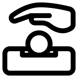 Almosenbüchse  Symbol