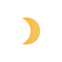 Half Moon  Icon