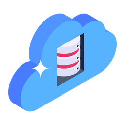 Cloud Server  Icon