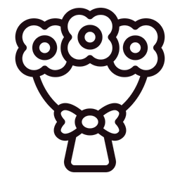 Flower Bouquet  Icon