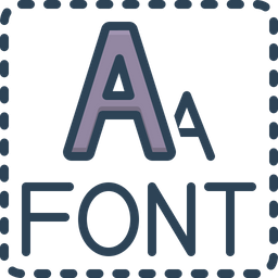 Font Size  Icon