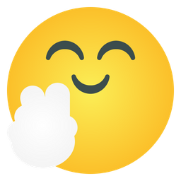 Hai Peace Emoticon  Icon